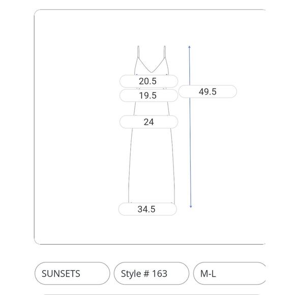 SUNSETS Tiger Lily Destination Dress Women S-M Tie Back Hi Low Sheer Maxi Floral - Picture 2 of 10